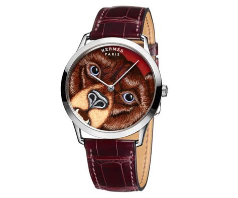 grrr tuch hermes|New Hermès watch: Slim d’Hermès “GRRRRR!” with an .